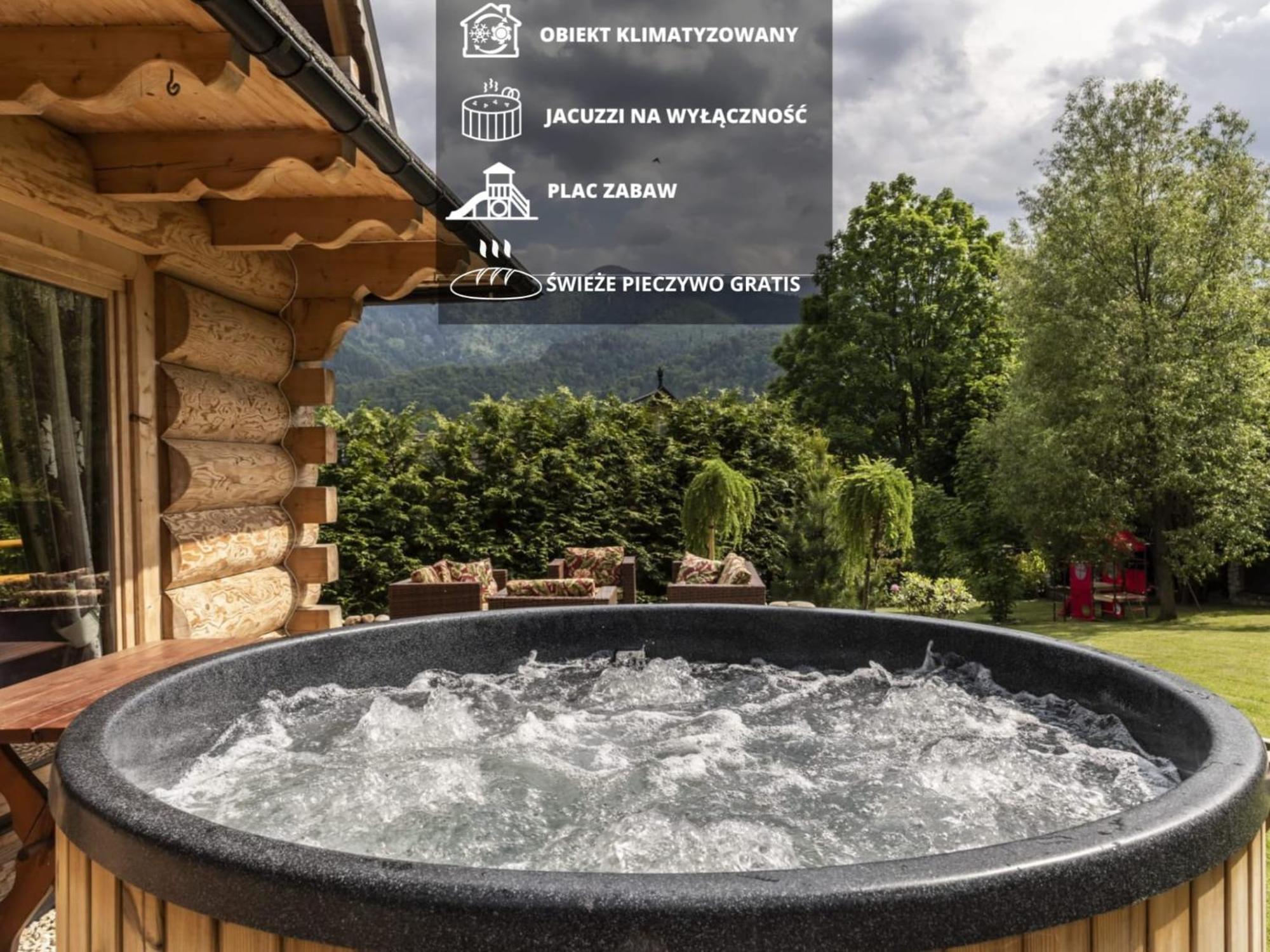 Вилла Dom Bajeczna Polana Jacuzzi Косцелиско Экстерьер фото